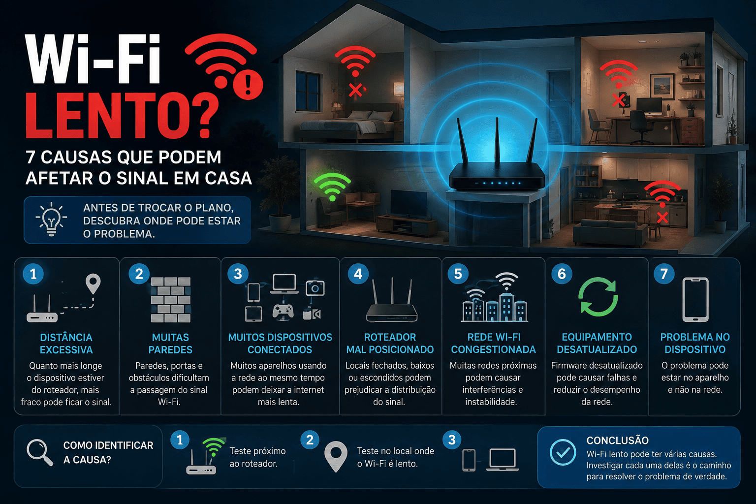 Wi-Fi lento? 7 coisas que podem estar causando interferência no sinal