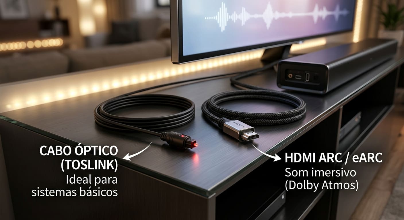 Cabo Óptico ou HDMI: Qual é Melhor Para Transmitir Áudio